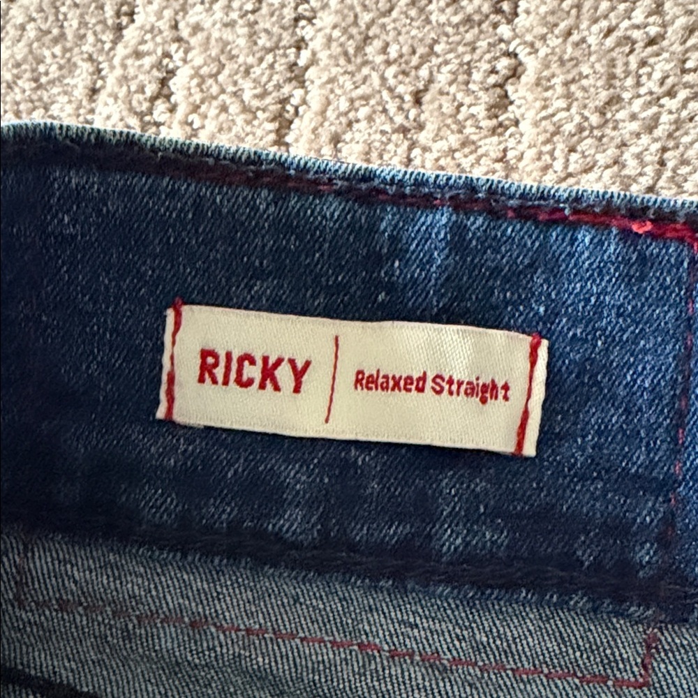 True Religion Ricky Straight Jeans - Picture 2 of 8